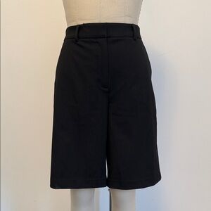 OAK + FORT Black Women's Bermudas